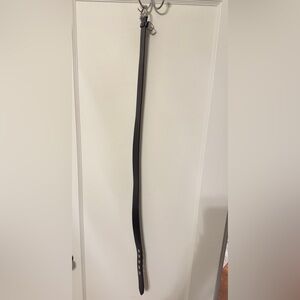 Coach Women’s Black Leather Belt